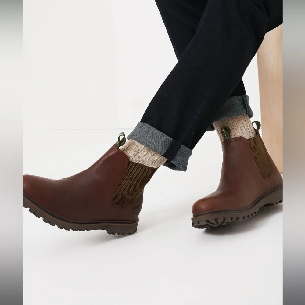 BARBOUR Brown Cadair Boot